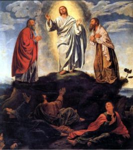 Jesus and Disciples at Transfiguration